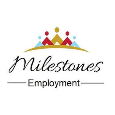 MILESTONES EMPLOYMENT logo